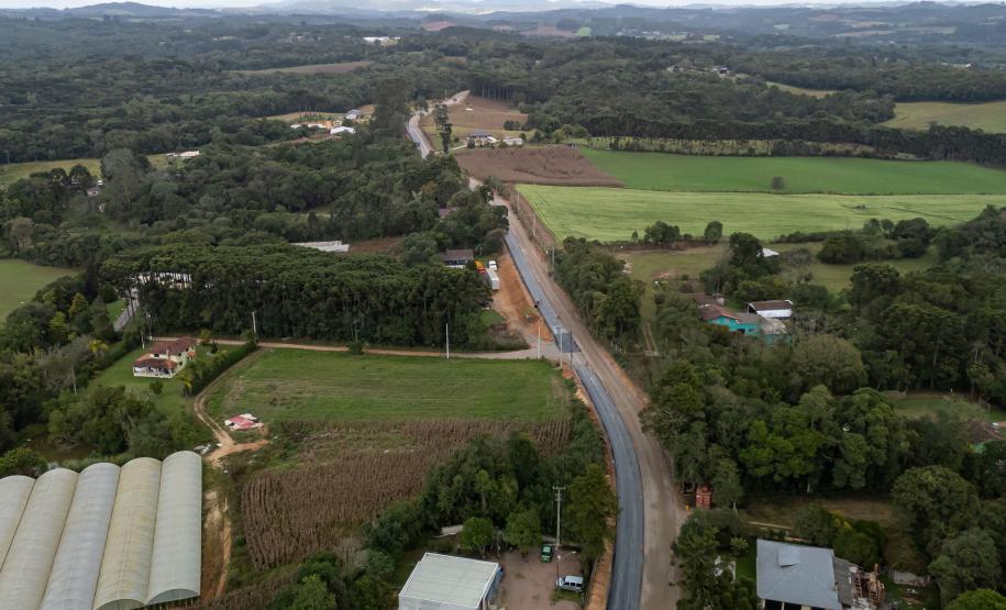 Obra da nova ligação entre Mandirituba e São José dos Pinhais entra na concretagem