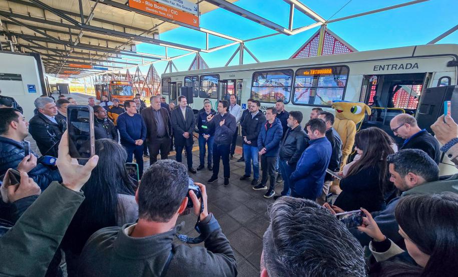 Integração metropolitana é ampliada com nova conexão no Tatuquara