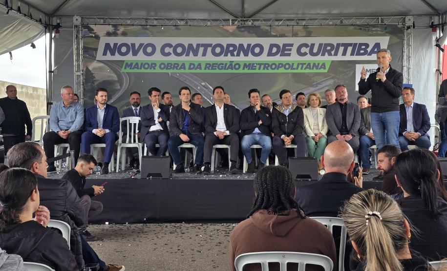 Investimento de R$ 336 milhões: governador autoriza obras do novo Contorno Sul de Curitiba