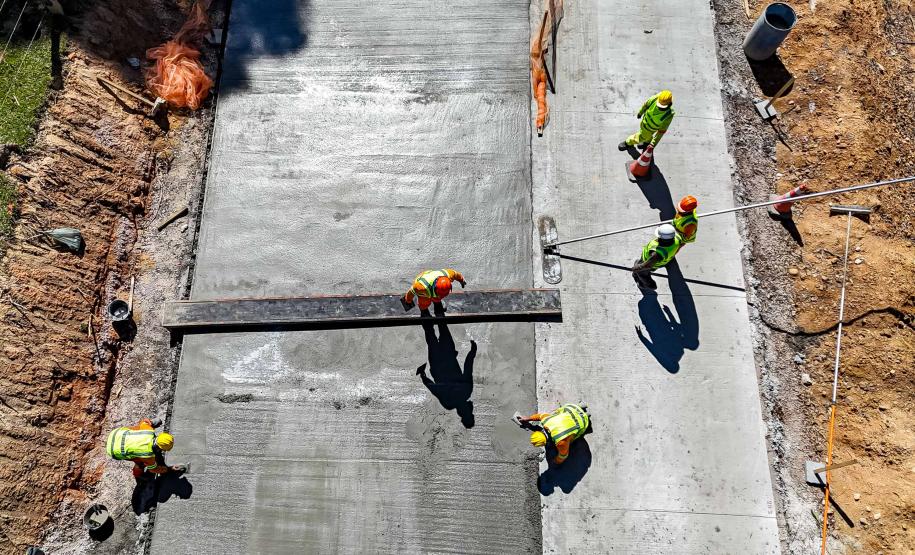 Pavimentação entre Mandirituba e São José dos Pinhais chega a 25% de conclusão