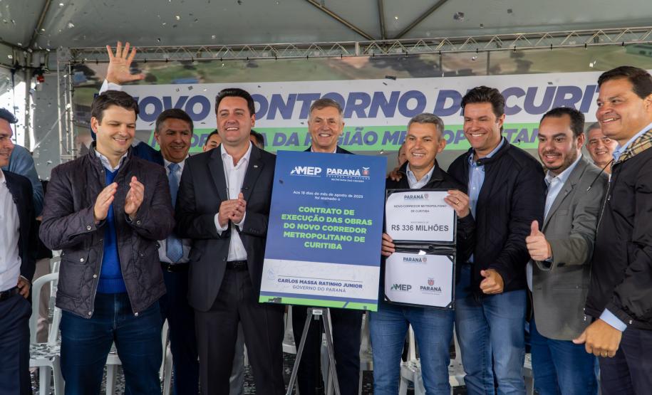 Investimento de R$ 336 milhões: governador autoriza obras do novo Contorno Sul de Curitiba