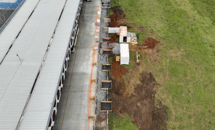 Começam as obras da garagem do Bonde Urbano Digital no Terminal de Piraquara