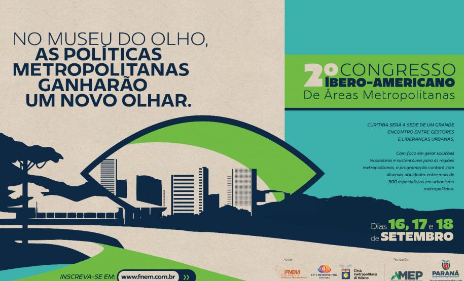 Congresso Ibero-Americano de Áreas Metropolitanas reunirá palestrantes de nove países
