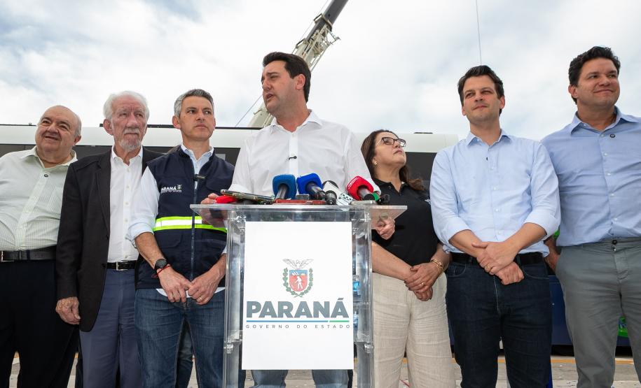 BUD traz inovação e será alternativa sustentável ao transporte coletivo, diz Ratinho Junior