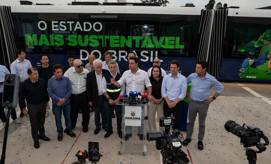 Paraná será o primeiro estado da América do Sul a adotar Bonde Urbano Digital no transporte coletivo