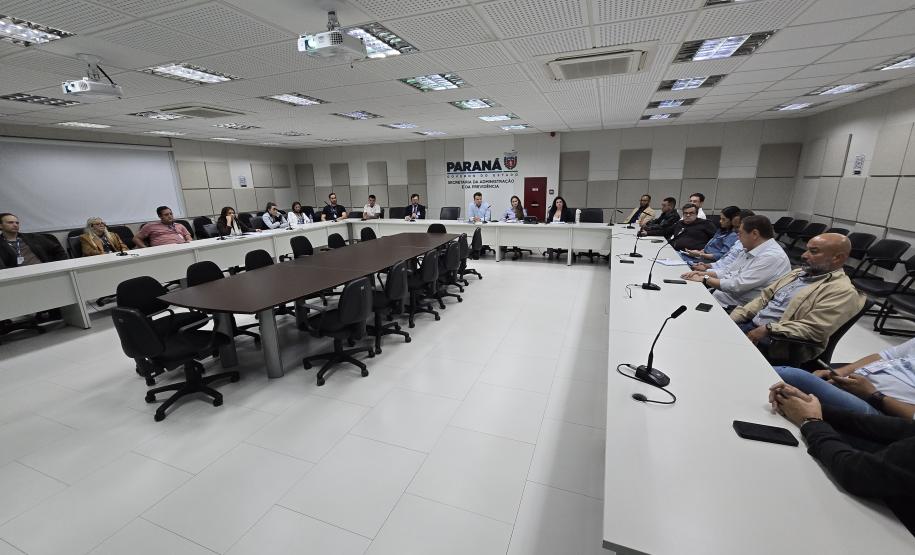 Amep reúne equipes técnicas e empresa para alinhar obras do Novo Contorno Sul de Curitiba