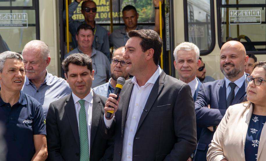Cidades da Região Metropolitana de Curitiba ganham 115 novos ônibus para transporte coletivo