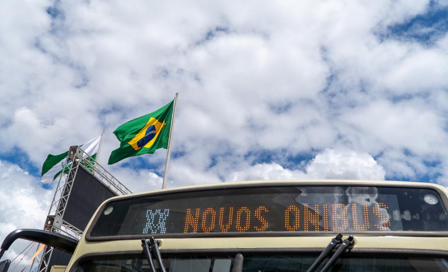 Cidades da Região Metropolitana de Curitiba ganham 115 novos ônibus para transporte coletivo