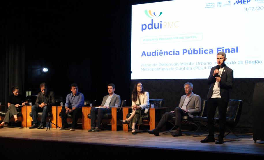 Audiência final do PDUI-RMC consolida etapa histórica do planejamento metropolitano