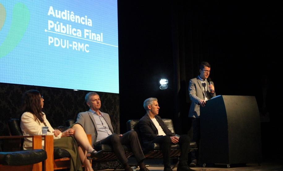 Audiência final do PDUI-RMC consolida etapa histórica do planejamento metropolitano