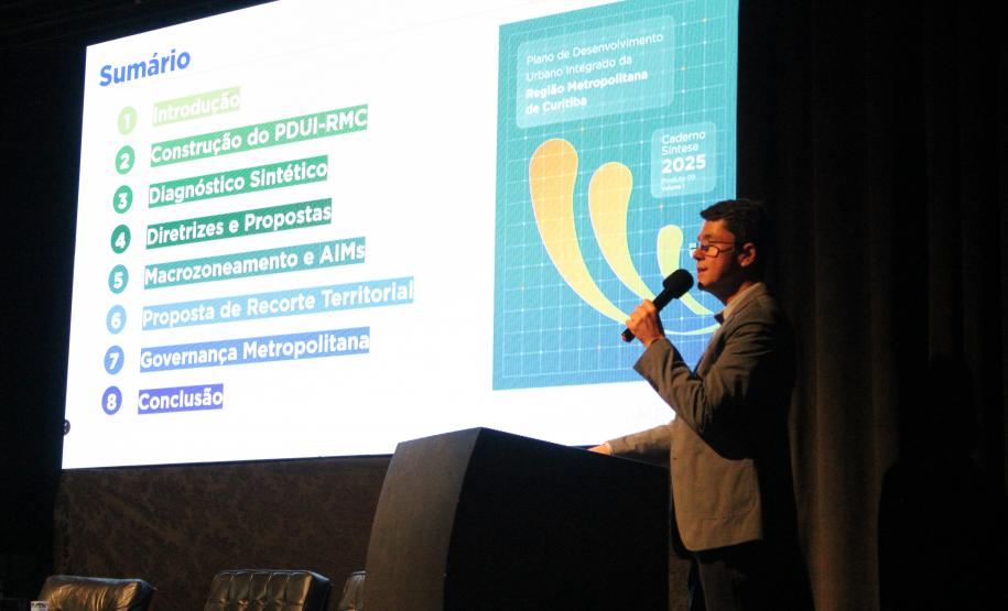 Audiência final do PDUI-RMC consolida etapa histórica do planejamento metropolitano