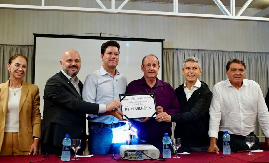 Estado libera R$ 25,3 milhões para pavimentação entre Tijucas do Sul e São José dos Pinhais