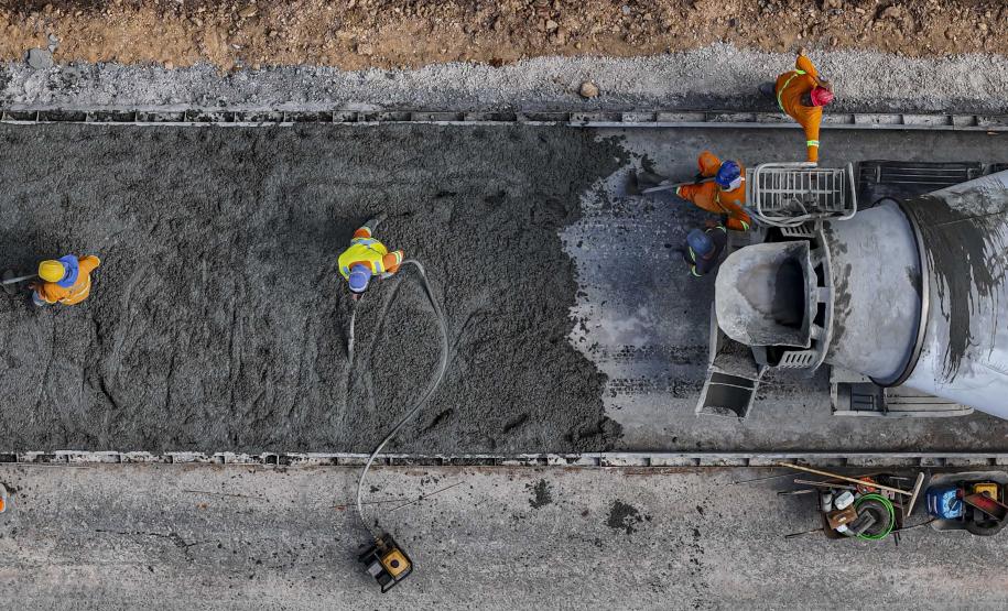 Ligação entre Mandirituba e São José dos Pinhais supera 65% de execução