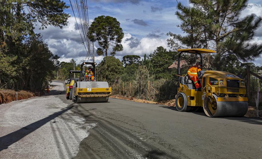 Ligação entre Mandirituba e São José dos Pinhais supera 65% de execução