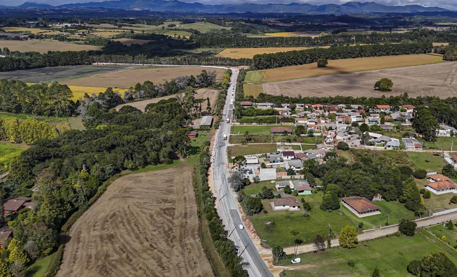 Ligação entre Mandirituba e São José dos Pinhais supera 65% de execução