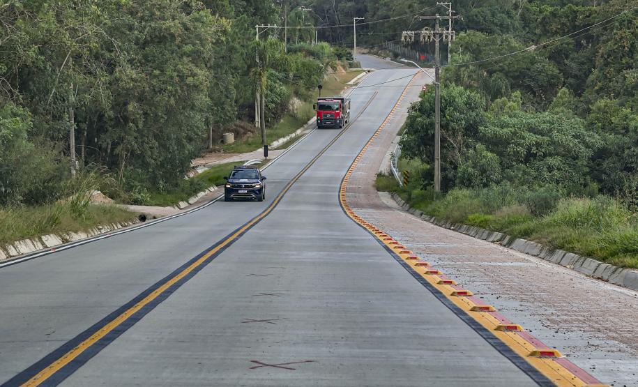 Ligação entre Mandirituba e São José dos Pinhais supera 65% de execução