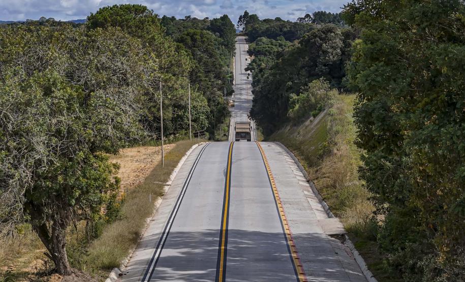 Ligação entre Mandirituba e São José dos Pinhais supera 65% de execução