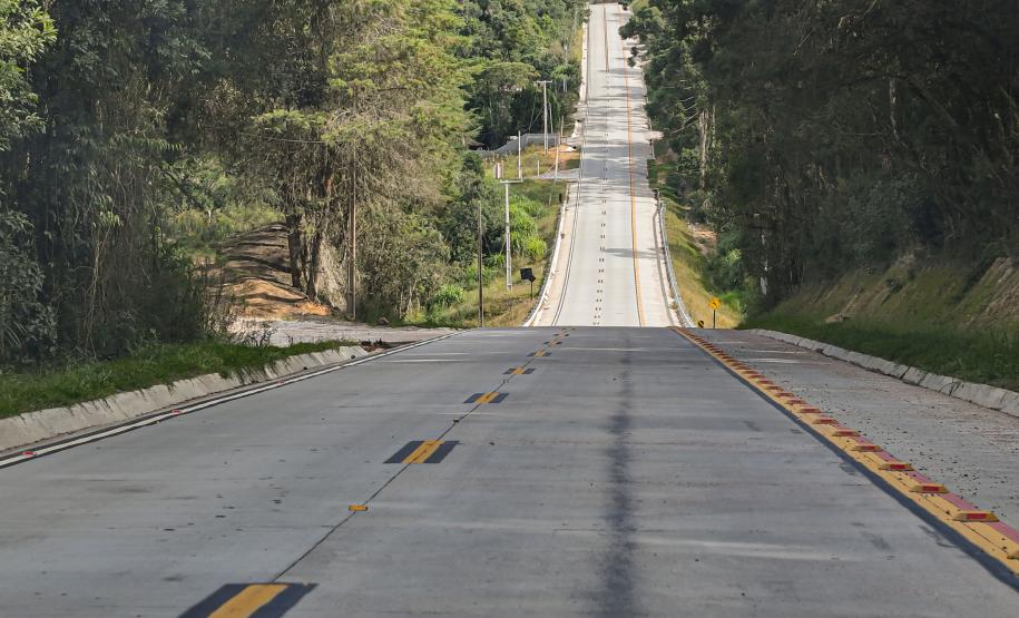 Ligação entre Mandirituba e São José dos Pinhais supera 65% de execução