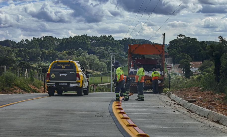 Ligação entre Mandirituba e São José dos Pinhais supera 65% de execução