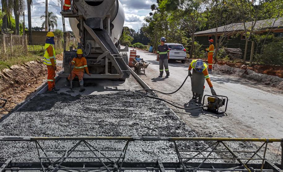 Ligação entre Mandirituba e São José dos Pinhais supera 65% de execução