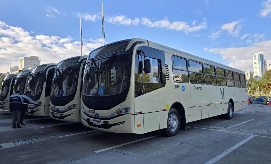 Frota da RMC ganha 46 novos ônibus com ar-condicionado e câmera de segurança