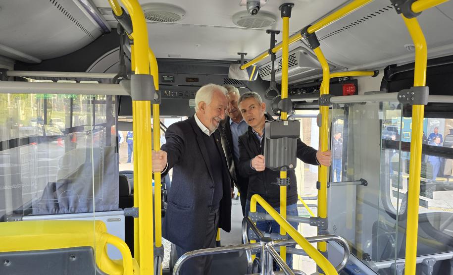 Frota da RMC ganha 46 novos ônibus com ar-condicionado e câmera de segurança