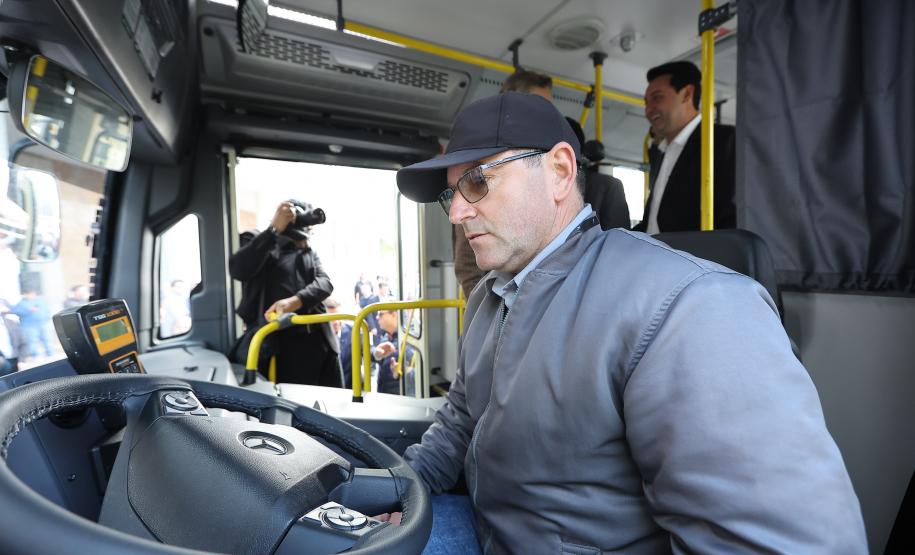 Frota da RMC ganha 46 novos ônibus com ar-condicionado e câmera de segurança