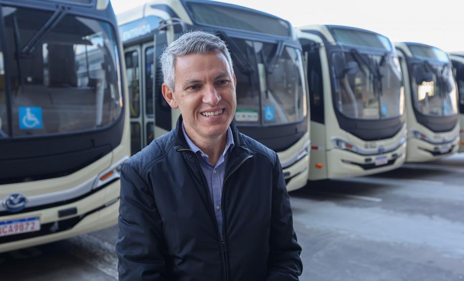 Frota da RMC ganha 46 novos ônibus com ar-condicionado e câmera de segurança