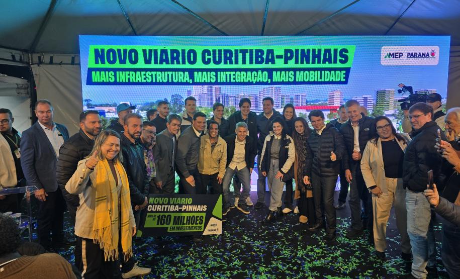 Governo do Paraná investe R$ 160 milhões em nova ligação entre Curitiba e Pinhais