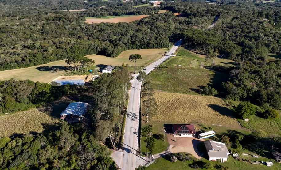 Reta final: pavimentação entre Mandirituba e São José dos Pinhais chega a 84,19%