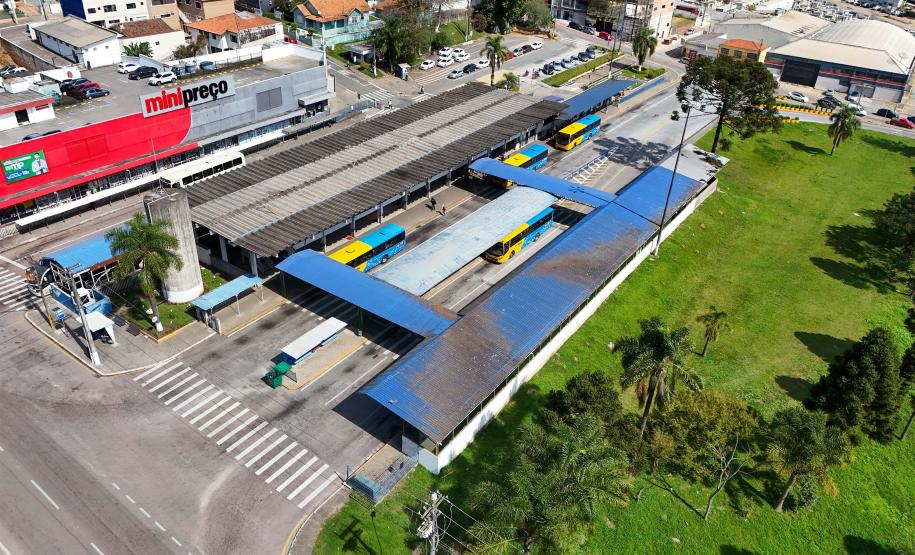 Estado vai ampliar e modernizar o Terminal Central de Araucária com investimento de R$ 26 milhões