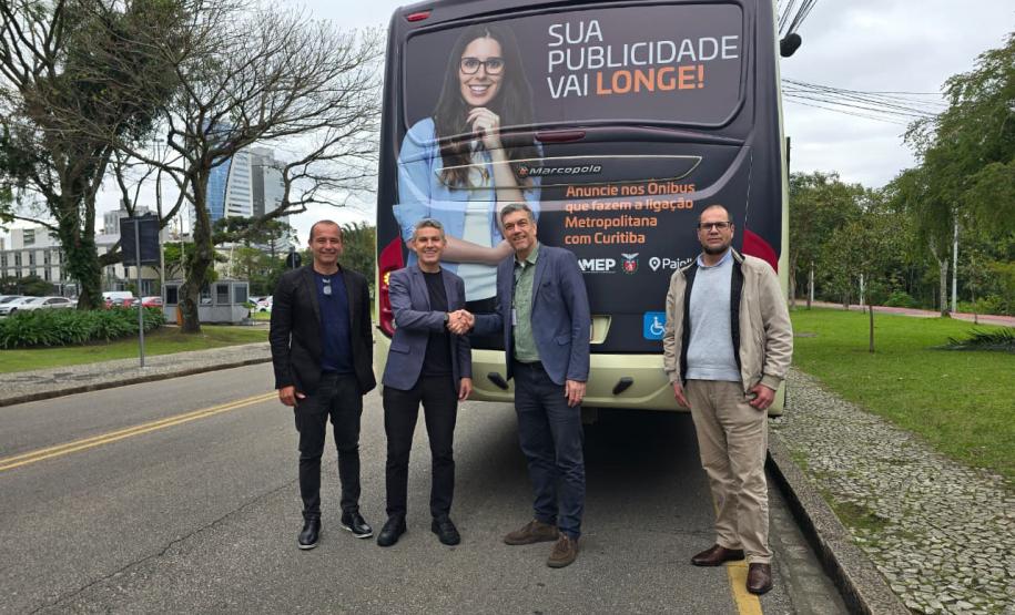 Amep autoriza exploração de publicidade nos ônibus metropolitanos