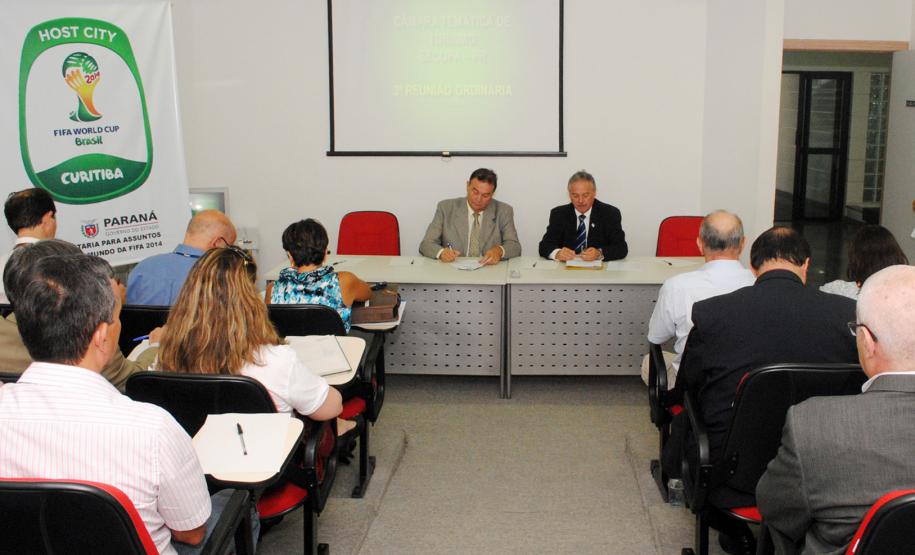 O Governo do Estado, por meio da Secretaria Especial para Assuntos da Copa FIFA 2014, retomou no dia 12 de março as reuniões de trabalho das câmaras temáticas da Copa Fifa 2014.