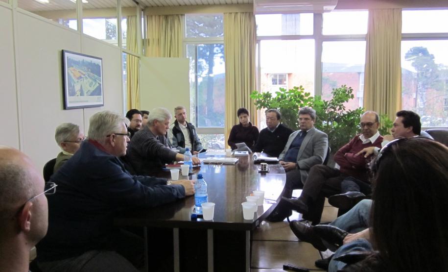 reunião realizada na comec