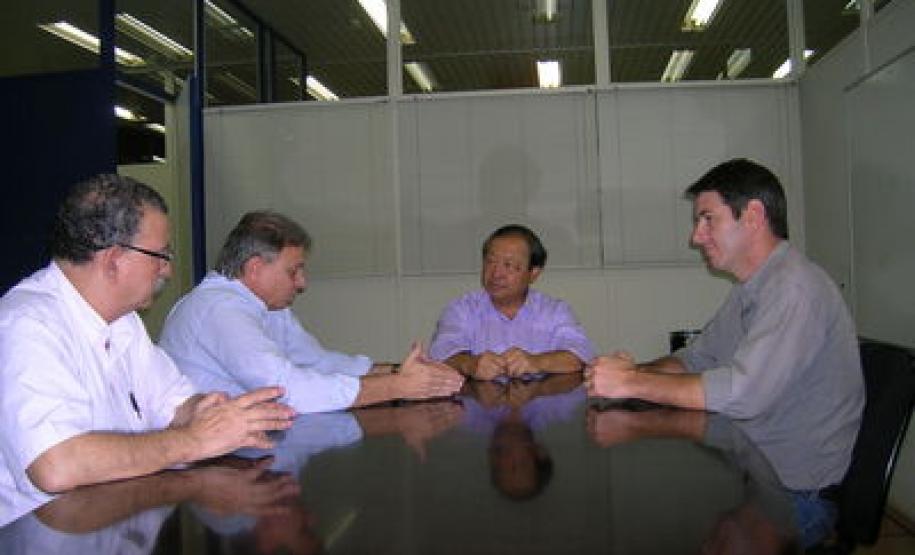 Coordenador da Comec recebe deputado Gilson de Souza