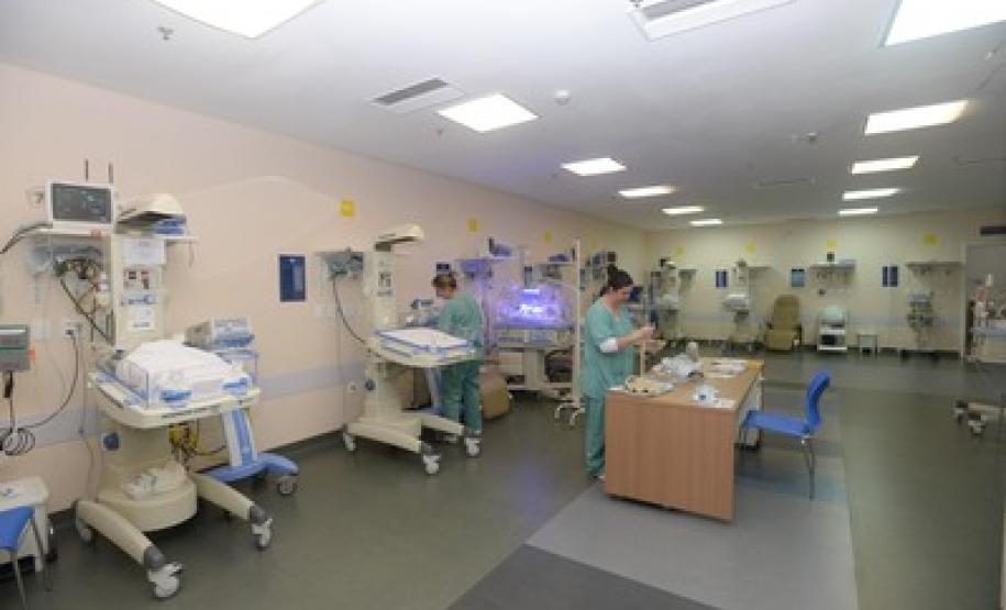 Governo do Estado abre mais 12 leitos de UTI pediátrica na RMC Hospital do Rocio em Campo Largo.