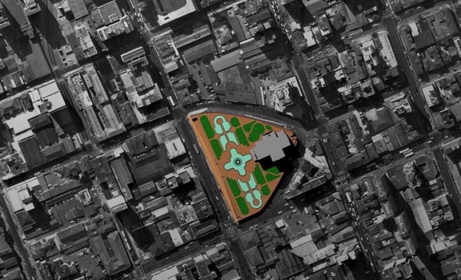 Prefeitura vai revitalizar área do terminal e da igreja do Guadalupe Mapa da região