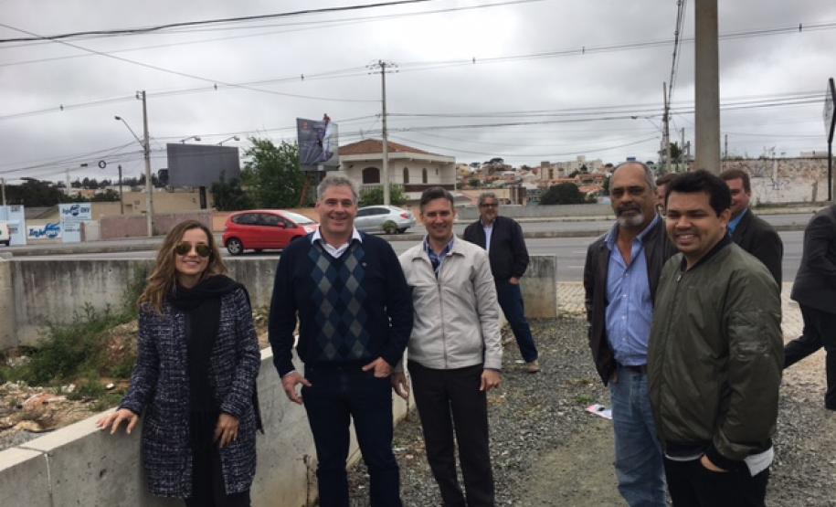 Visita as obras do PAC da Mobilidade Urbana, em São José dos Pinhais.