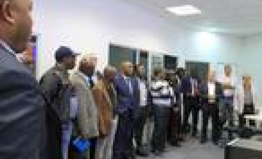 Comitiva visitou o CCO da Comec.