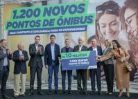 Estado vai distribuir 1.200 novos abrigos para pontos de ônibus em cidades metropolitanas