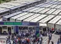 Cidades da Região Metropolitana de Curitiba ganham 115 novos ônibus para transporte coletivo