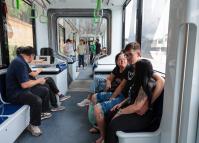 Bonde Urbano Digital inicia operação completa e empolga passageiros da RMC