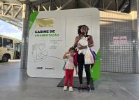 Paraná instala cabine de amamentação em terminal metropolitano e amplia conforto das mães